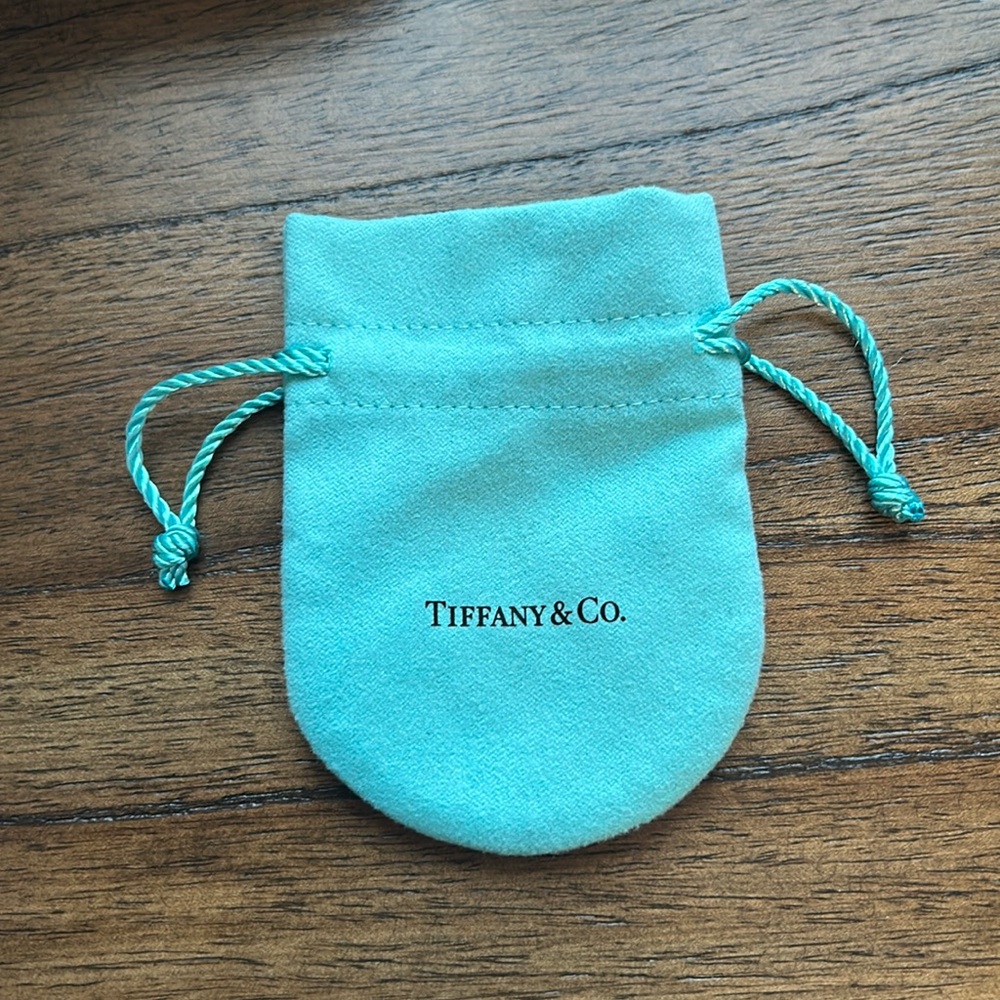 Authentic Tiffany & Co. jewelry pouch